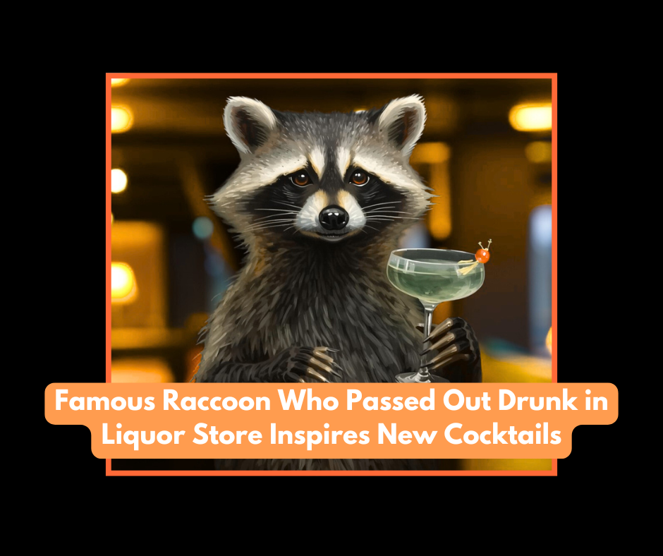 Liquor Store-Robbing Raccoon Inspires New Cocktails